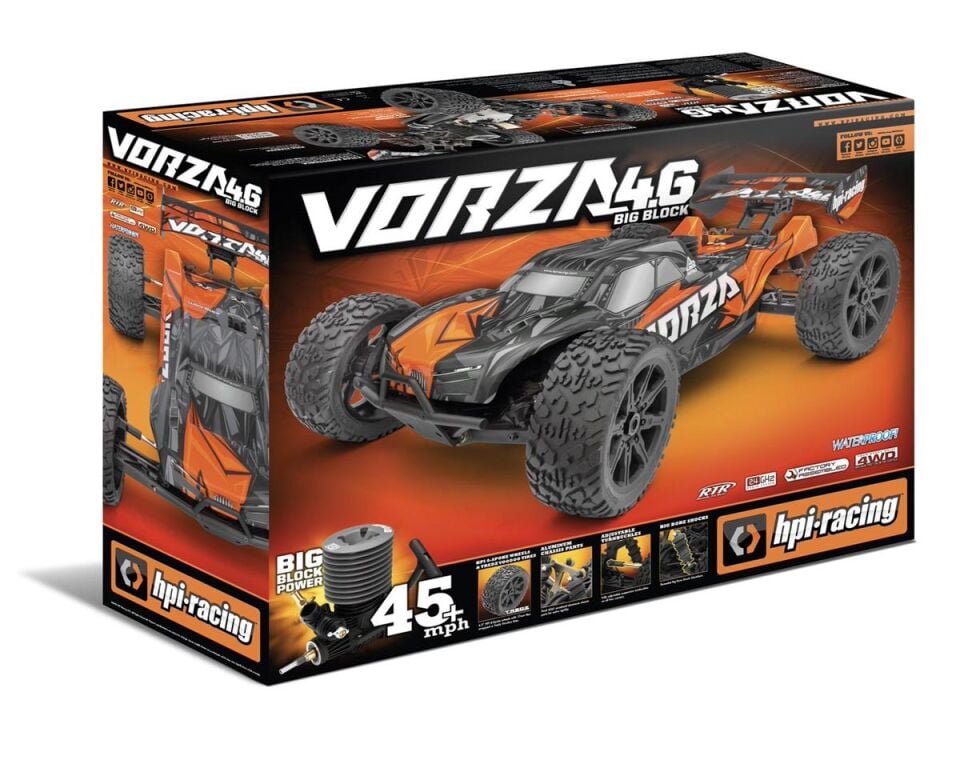 1/8 VORZA 4.6 NITRO TRUGGY RTR