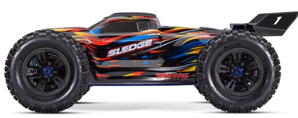 SLEDGE 1/8 4WD BELTED Mavi