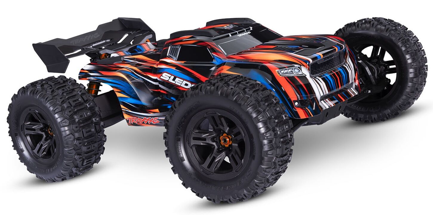 SLEDGE 1/8 4WD BELTED Turuncu