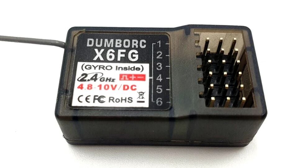 X6F(G) Gyro'lu 6 Kanal Alıcı