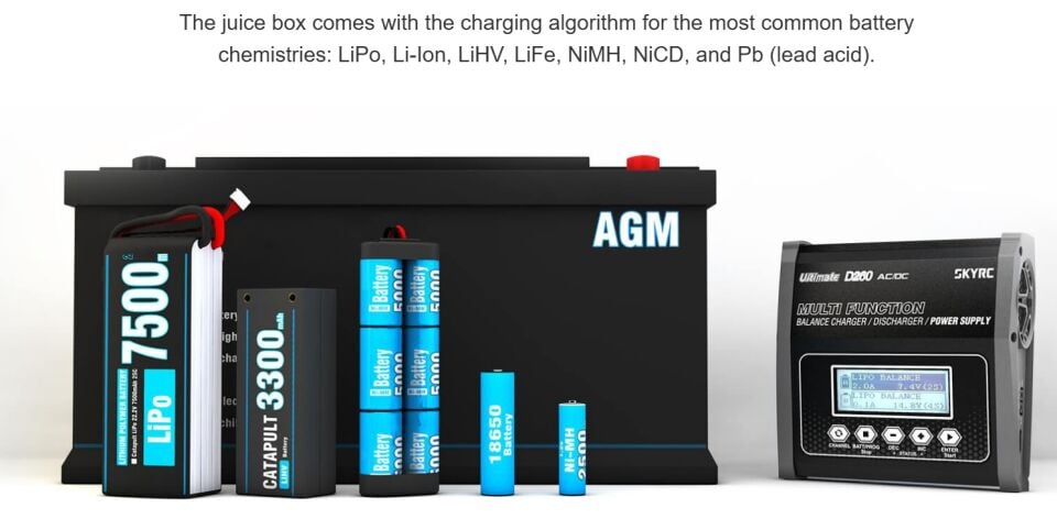 D260 DUAL LIPO 1-6S 14A 260W Charger