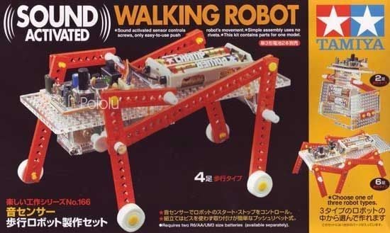 Sound Activated Walking Robot