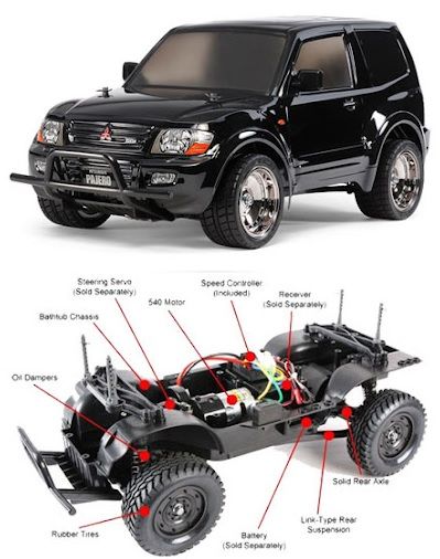 1/10 Pajero Low Rider  (CC-01)