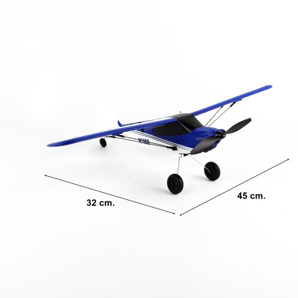 Mini Cup RTF Uçmaya Hazır Model Uçak Seti Mavi