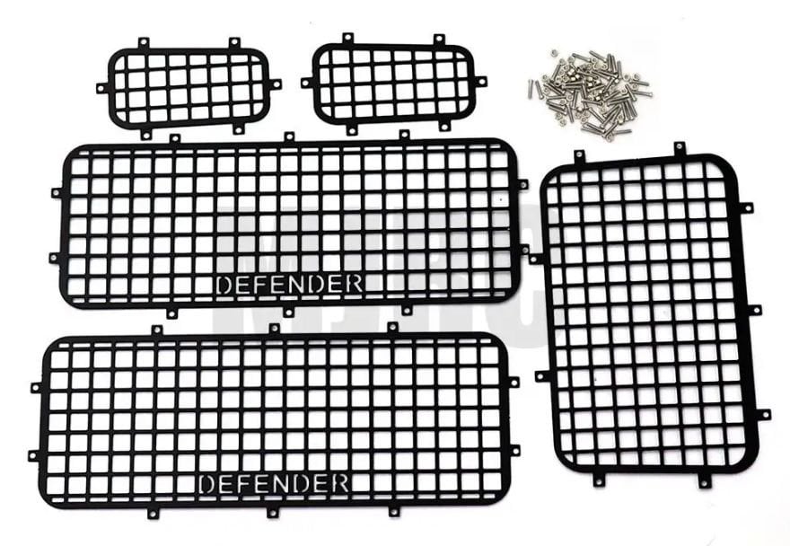 TRX-4 Defender Arka Cam Izgara Seti Metal