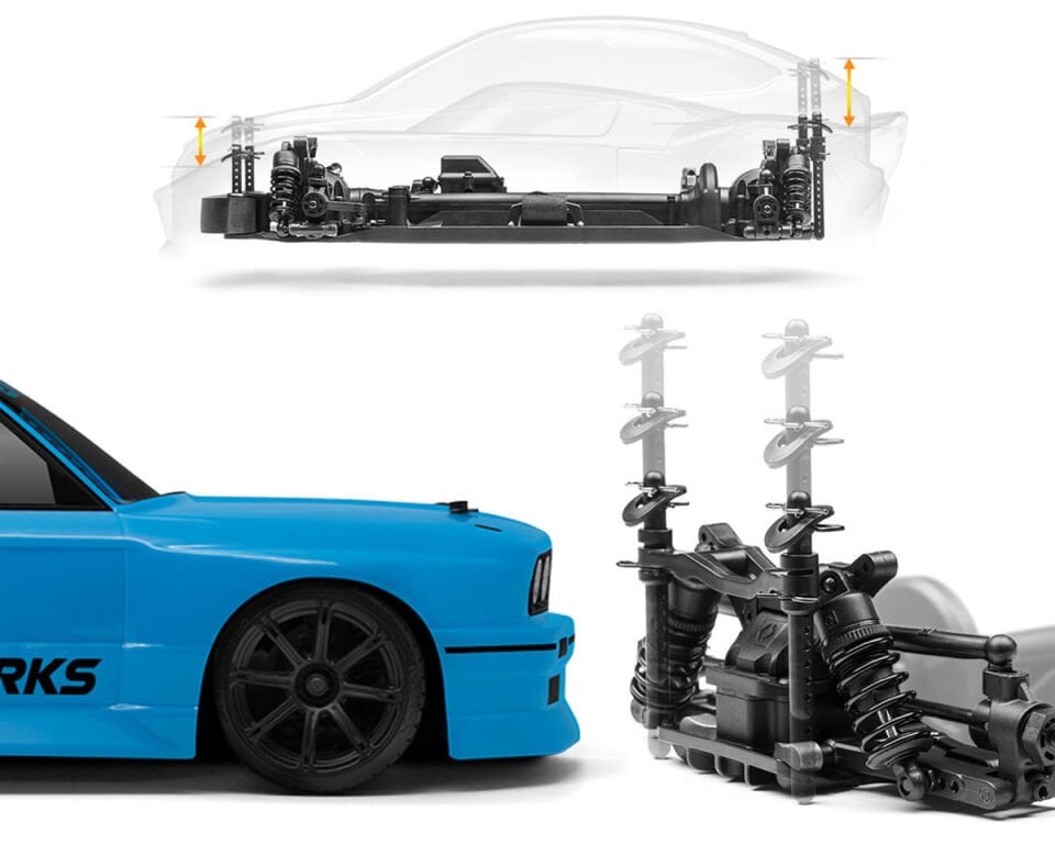 1/10 Sport 3 Drift BMW E30 Driftworks