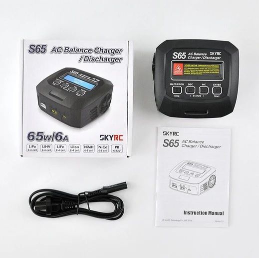 S65 Lipo Balance Şarj Aleti 6A