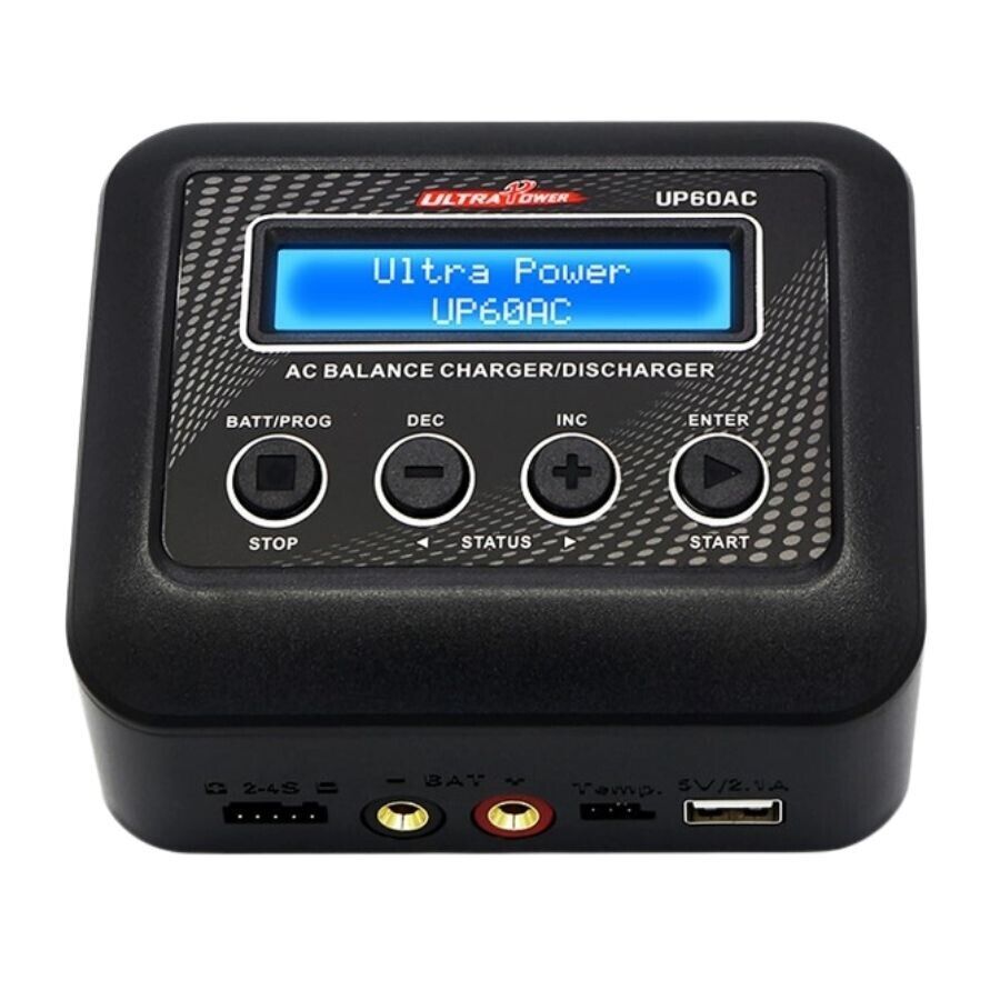 UP60AC 60W 6A 2-4S LiPo Şarj Cihazı