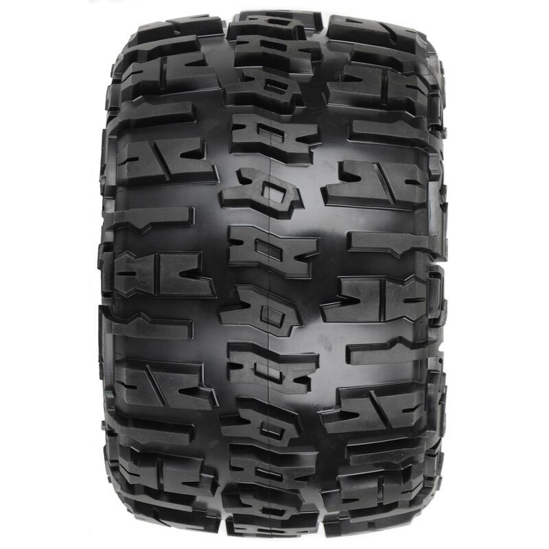 1/8 Trencher X F/R 3.8'' MT Tires Mounted 17mm 4 Adet