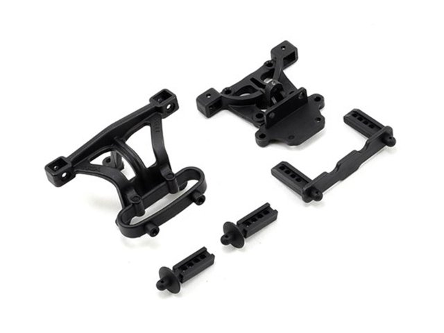 7015 Front & Rear Body Mounts w/Mount Posts 1/16