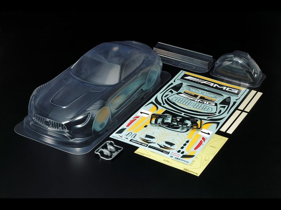 Mercedes-AMG GT-3 Body ( Kep) Boyasız 190mm