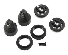 7764 X-Maxx GTX Shock Cap, Spring Collar & Adjuster Nut (2)