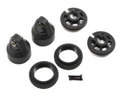 7764 X-Maxx GTX Shock Cap, Spring Collar & Adjuster Nut (2)