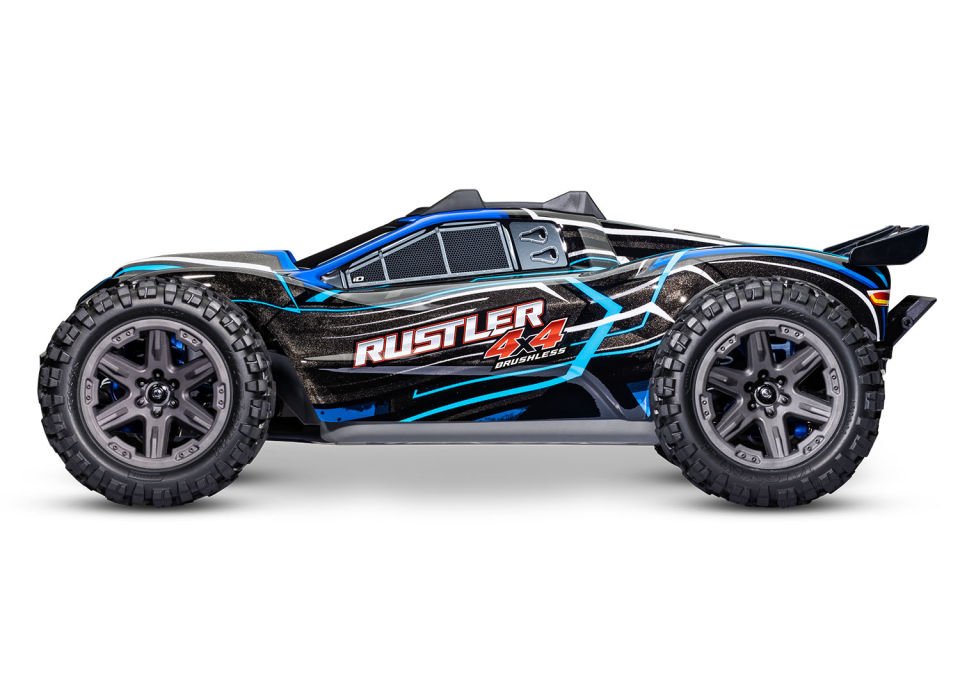 Rustler 4x4 BL-2S Brushless Mavi