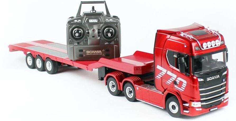 Scania 770S RC Truck 1/18 + Flatbed Dorse Combo RTR