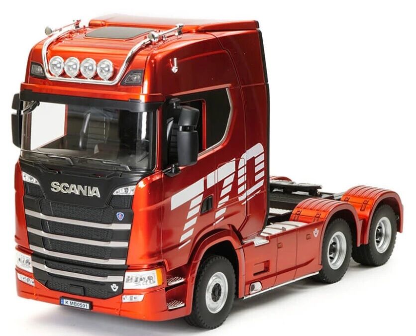 Huina 1501 Scania 770S RC Truck 1/18 + Flatbed Dorse Combo RTR