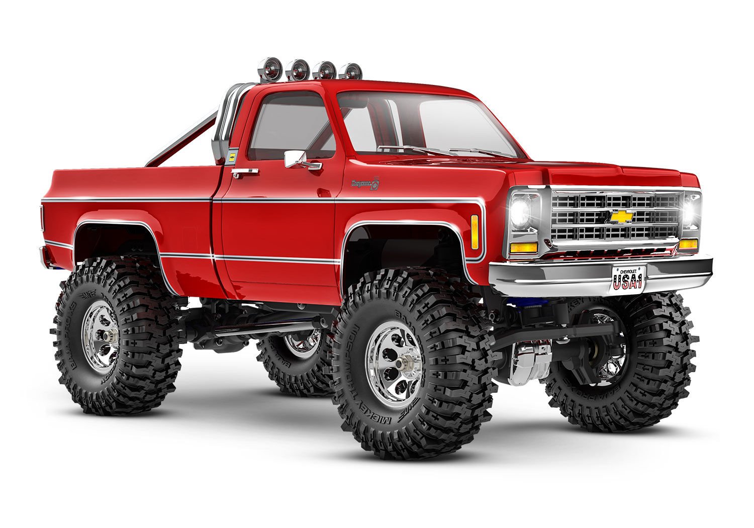TRX-4M High Trail Chevrolet K10 Kırmızı