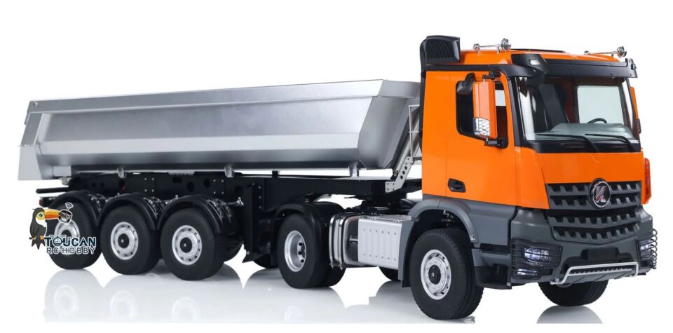 Kabolite K5801 1/14 Rc Harfiyat Kamyonu Turuncu