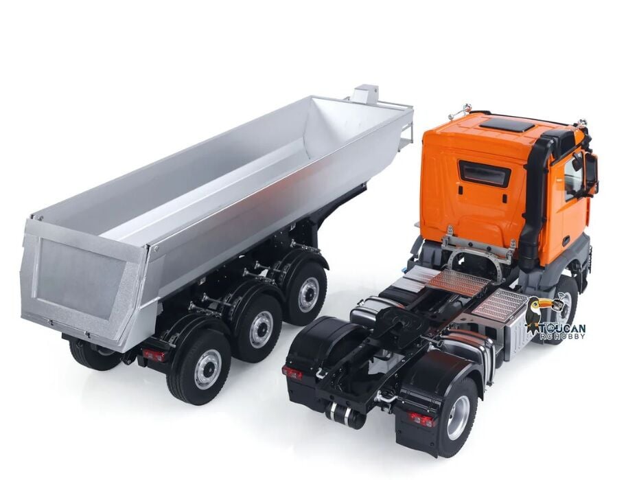 Kabolite K5801 1/14 Rc Harfiyat Kamyonu Turuncu