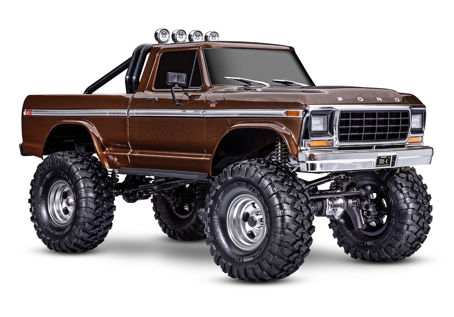 TRX-4 F-150 Ford Truck High Trail Kahverengi