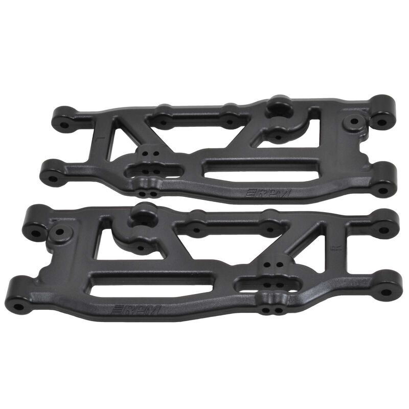 81402 Rear Lower A-Arm (2): ARRMA V4 & Older 6S BLX Trucks, Black