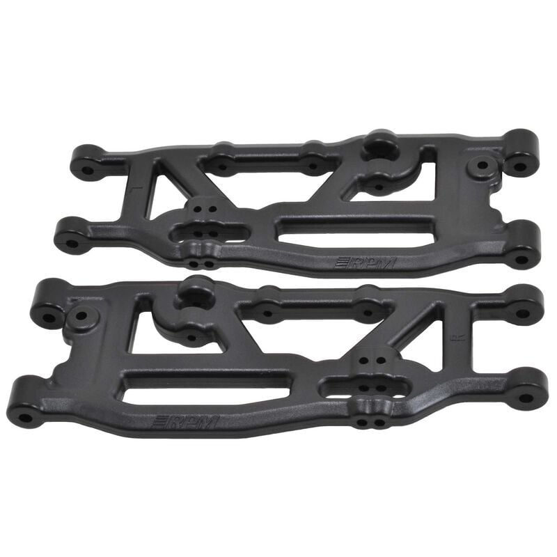 81402 Rear Lower A-Arm (2): ARRMA V4 & Older 6S BLX Trucks, Black
