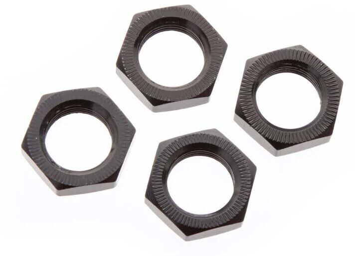 ARAC9763 Wheel Nut Aluminum 17mm Black (4)