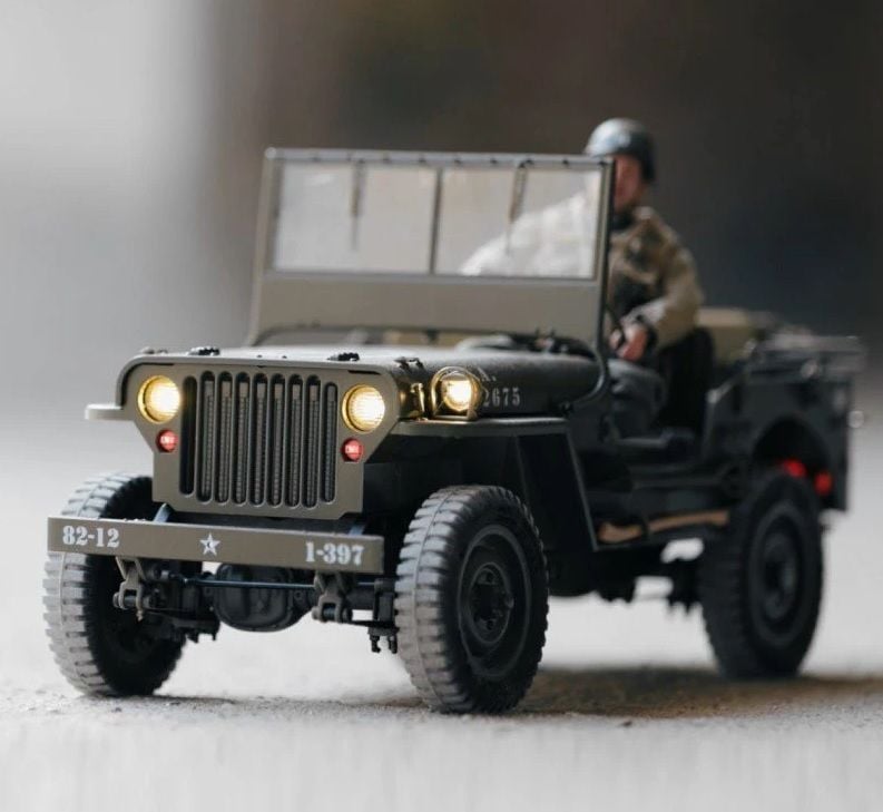 1941 WILLYS MB SCALER 1/12 CRAWLER RTR