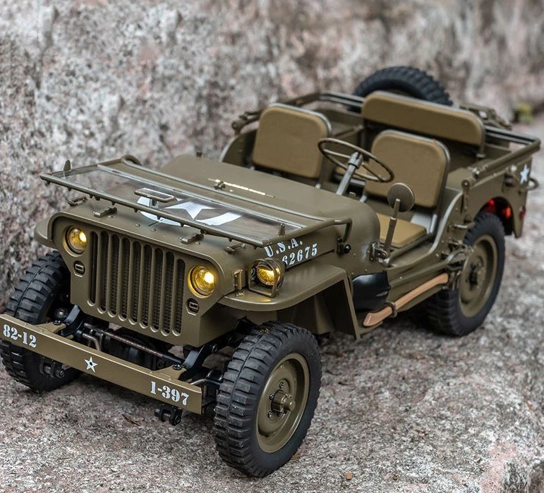 1941 WILLYS MB SCALER 1/12 CRAWLER RTR