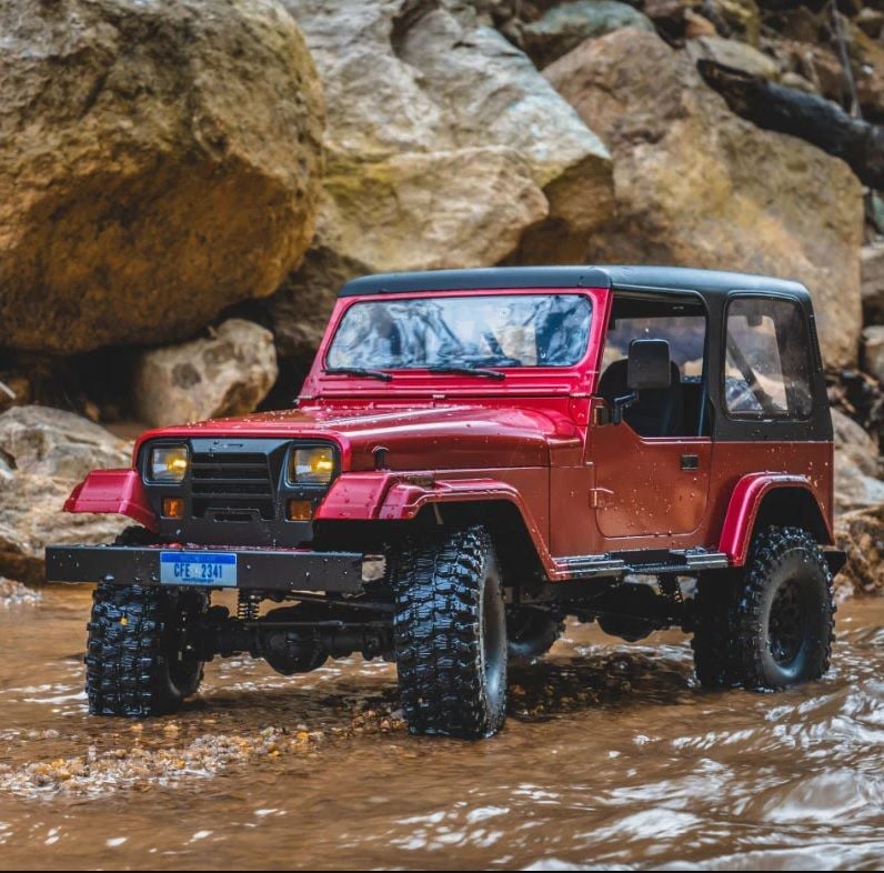 1/10 Mashigan RC Rock Crawler RS Red 4WD