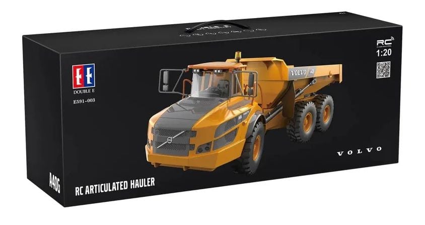 1/20 Volvo A40G RC Belden Kırmalı Kamyon