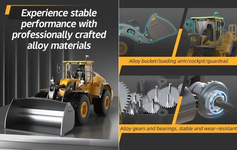 1/16 Volvo L260H RC Yükleyici