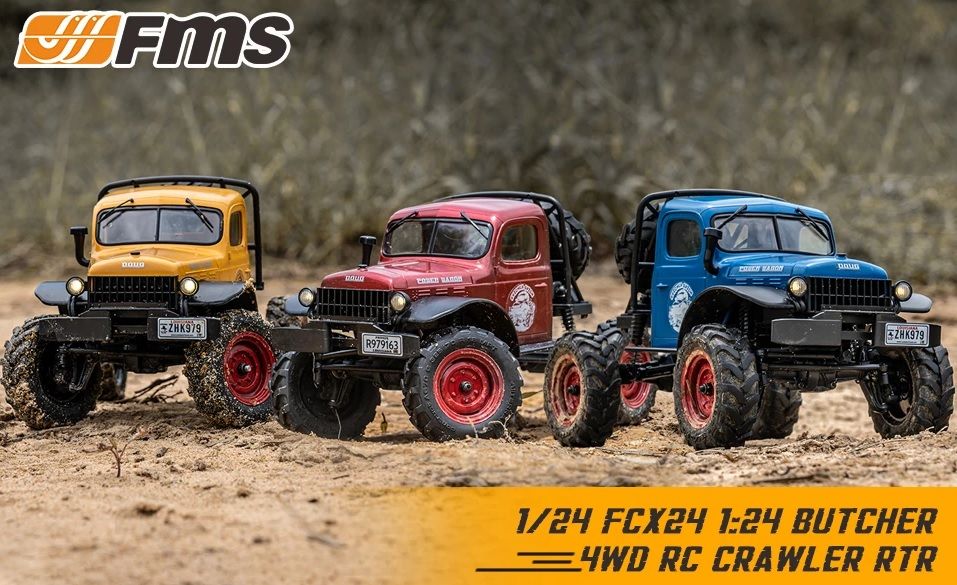 FCX24 Power Wagon 1/24 Rock Crawler
