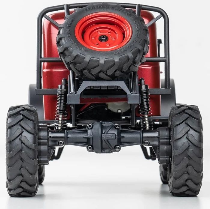 FCX24 Power Wagon 1/24 Rock Crawler Kırmızı