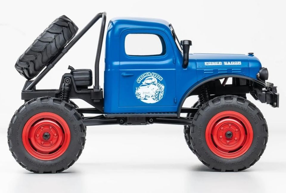 FCX24 Power Wagon 1/24 Rock Crawler Mavi