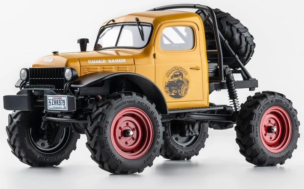FCX24 Power Wagon 1/24 Rock Crawler Sarı