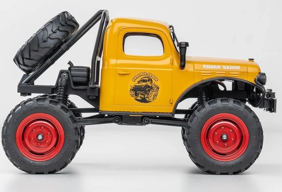 FCX24 Power Wagon 1/24 Rock Crawler Sarı