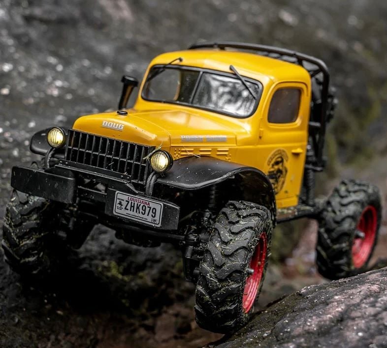 FCX24 Power Wagon 1/24 Rock Crawler Sarı