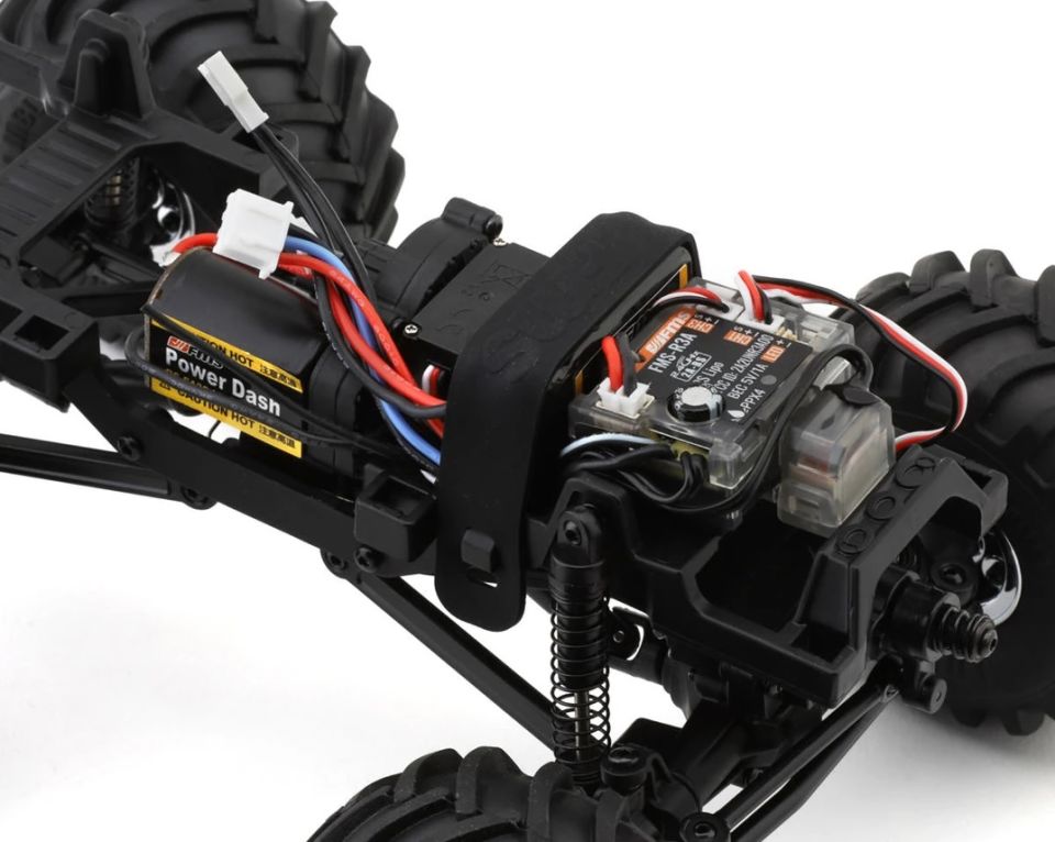 FCX24 Smasher RTR 1/24 Electric Monster Truck V2 Kırmızı