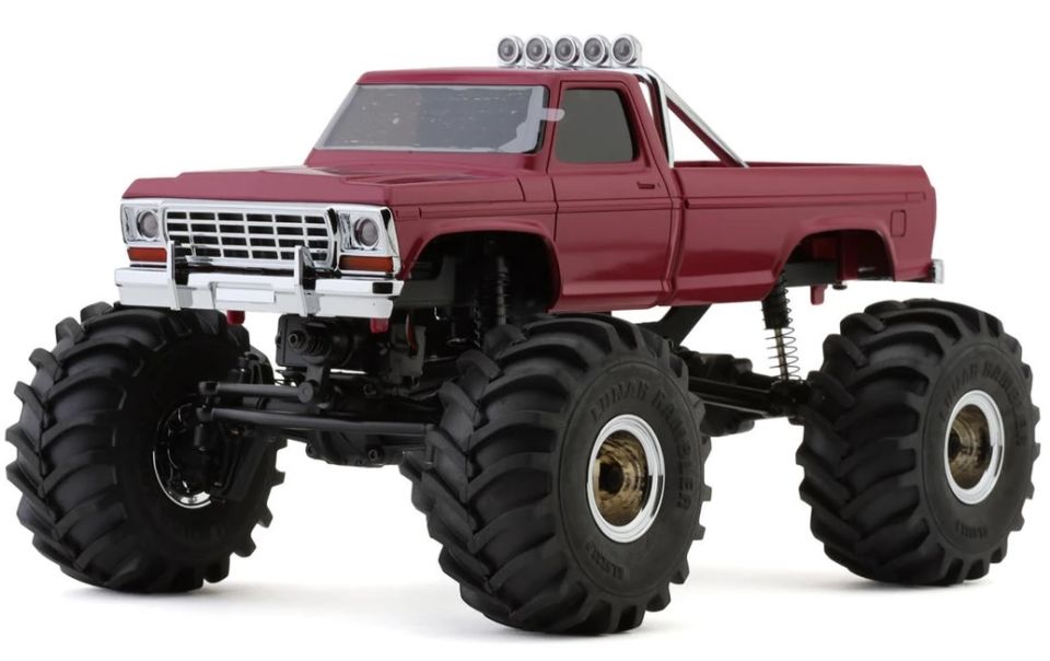 FCX24 Smasher RTR 1/24 Electric Monster Truck V2 Kırmızı