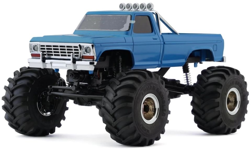 FCX24 Smasher RTR 1/24 Electric Monster Truck V2 Mavi