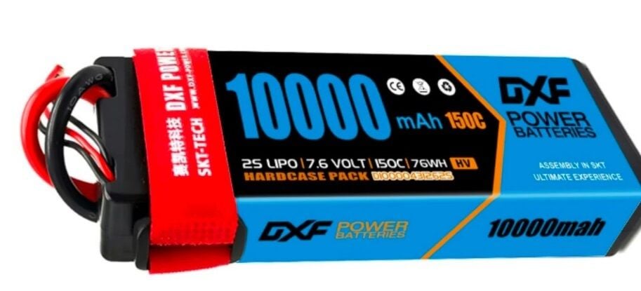 10000mAh 7.6V 150C 2S Hardcase Lipo Batarya