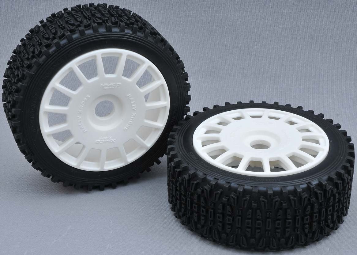 100236X Dirt-Xross Rally BM + Wheel White 2Pc