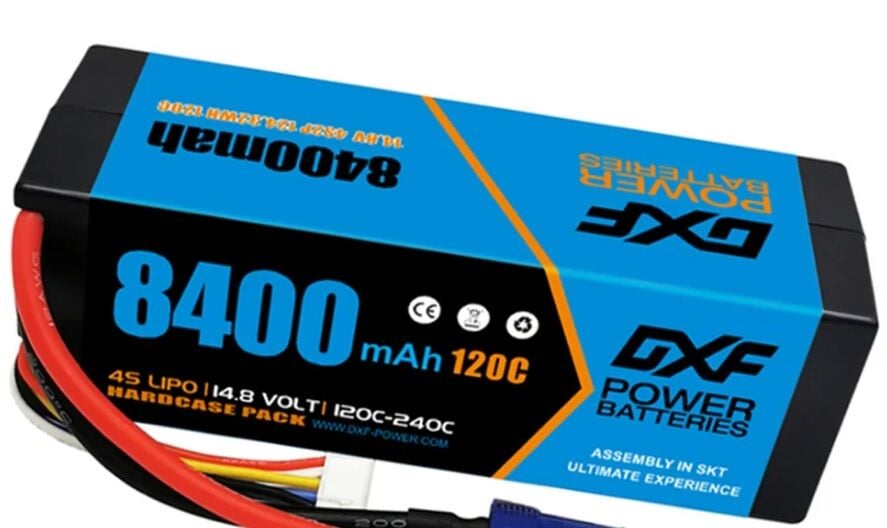 8400mAh 14.8V 120C 4S Hardcase Lipo Batarya