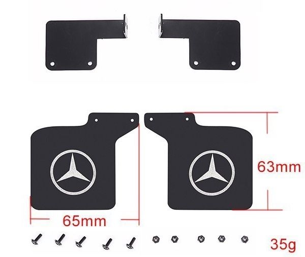 1/10 TRX4 Crawler Çamurluk Tozlukları