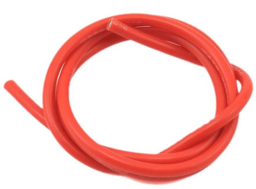 8Awg 1M Kırmızı Silikon Kablo