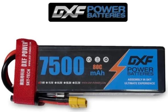 7500Mah 7.4V 80C 2S Hard Case Lipo Batarya