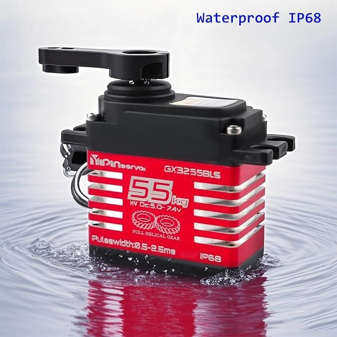 55Kg Digital Brushless Servo IP68