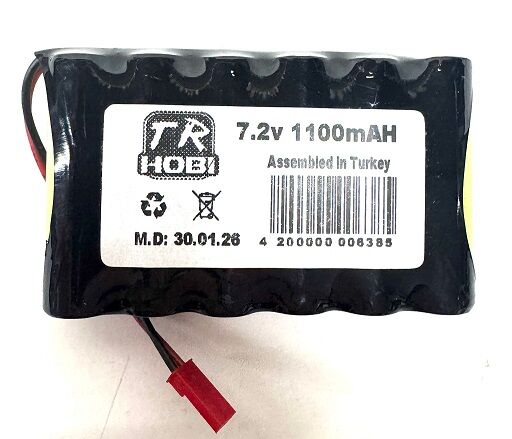 7.2V 1100Mah Nimh Batarya JST Huina İş Makanaları Yedek Batarya