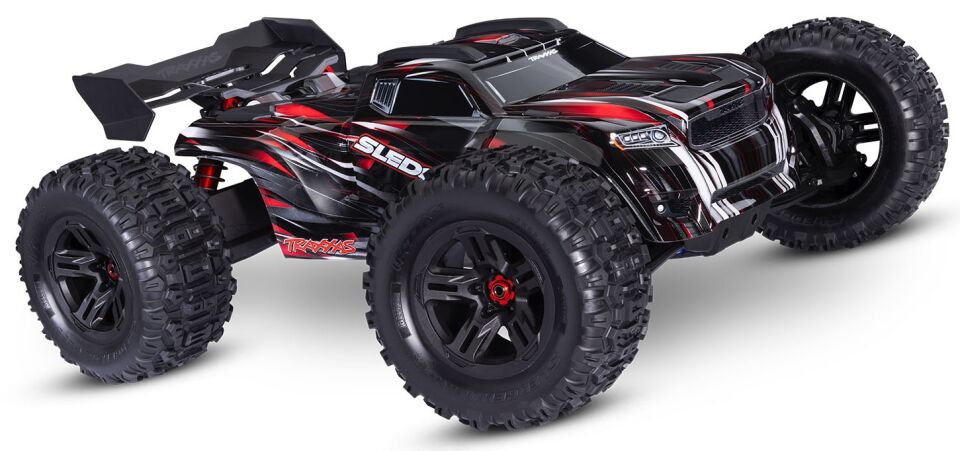 SLEDGE 1/8 4WD BELTED Kırmızı